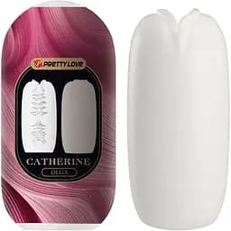 Мастурбатор Pretty Love Catherine Olga (білий)