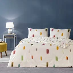 Постільна білизна Jullian Cream Ранфорс / простирадло на резинці Tac pbe0051214