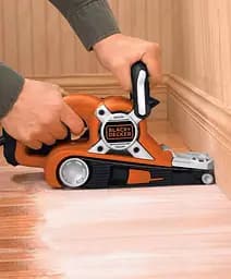 Шліфмашина стрічкова мережева Black&Decker KA88 - мініатюра 4