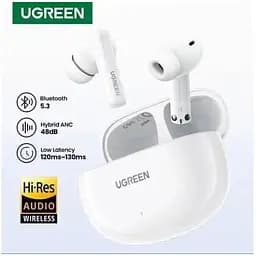 Бездротові навушники Ugreen WS200 HiTune T6 Hybrid Active Noise-Cancelling Earbuds UGR-15158 - мініатюра 5