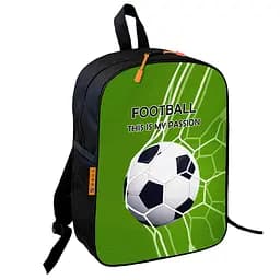Рюкзак шкільний дитячий 36х27см з футбольним м'ячем для хлопчика (00742)