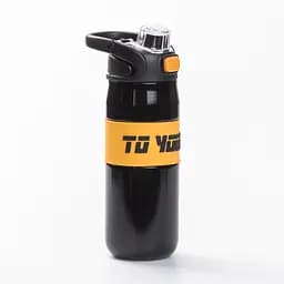 Термос спортивний TO YOUTH 680 мл з мундштуком, чорний Yiwu HP-14-54B - мініатюра 2