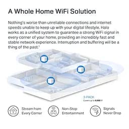 WiFi Mesh система Mercusys Halo H60X 2-pack - мініатюра 3