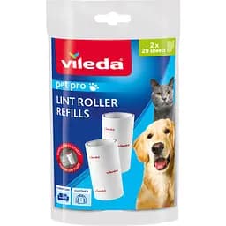 Сменные насадки к валику Vileda Lint Roller 2 шт по 29 листов (8001940007922)