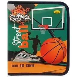 Папка для зошитів на блискавці "StreetBall dank test" Апельсин АП-1001-4