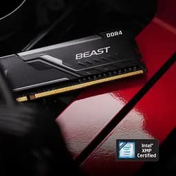 Модуль пам'яті для комп'ютера DDR4 64GB (2x32GB) 3200 MHz Fury Beast Black Kingston Fury (ex.HyperX) (KF432C16BBK2/64) - мініатюра 10