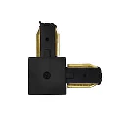 Коннектор угловой Feron LD1201-P черный