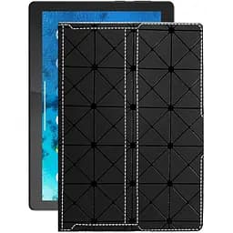 Чехол StatusCASE из экокожи для планшета Lenovo Tab M10 HD Черный ромб