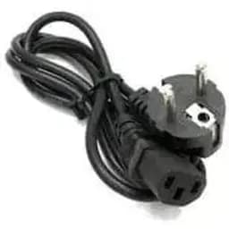 Шнур мережевий Ritar Єврокабель живлення 3x0.75 мм 1.8 м чорний