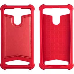 Чохол-накладка Toto Universal TPU case 5.5" Red