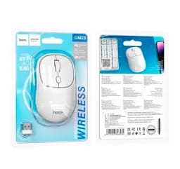 Бездротова миша Hoco GM25 Royal Dual-Mode Business Wireless Mouse White - мініатюра 2