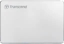Портативный жесткий диск 2TB USB 3.1 Type-C StoreJet 25C3S Серебряный Transcend teh0013540