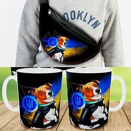 Подарочный набор :Сумка-бананка+ Кружка Пес Патрон, детский,для мальчика (00192)