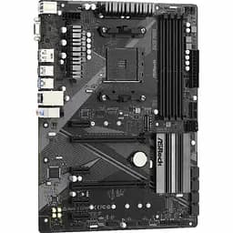 Материнська плата AsRock B450 Pro4 R2.0 (B450 Pro4 R2.0) (Socket AM4, AMD B450, Micro-ATX) - мініатюра 3