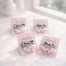 Набір декоративних шпильок бантиків для волосся 12