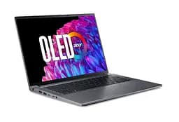 Ноутбук Acer Swift X SFX14-72G 14.5' 2.8K OLED, Intel U7-155H, 32GB, F1TB, NVD4060-8, Win11, сірий (NX.KR8EU.003) - мініатюра 3