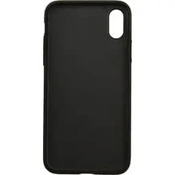 Чохол-накладка PUZOO Glass Printing with TPU Visions iPhone X Black - мініатюра 6
