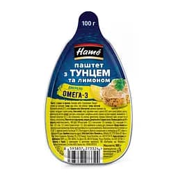 Паштет Hame з тунцем та лимоном 100 г