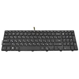 Клавiатура для ноутбука DELL Inspiron 3541, 5542 підсвічування клавiш, чoрний