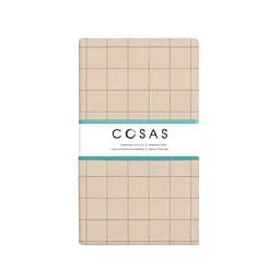 Простирадло Cosas на резинці 90х200 beige geometry, бежевий (CellAshbeige_90x200x20) - мініатюра 3