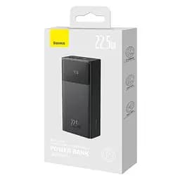 Акумулятор портативний Baseus Star-Lord Digital Display 30000 mAh 22.5W PPXJ30 чорний - мініатюра 3