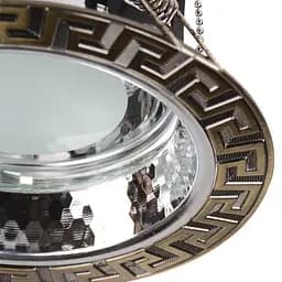 Світильник Downlight стельовий Brille 166636 DL-26/1 AB E27 врізний - мініатюра 2