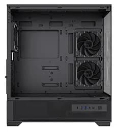 Корпус GameMax Vista 2 A Tempered Glass без БЖ Black (VISTA 2 AB) - мініатюра 3