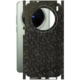 Защитная пленка StatusSKIN для Vivo X200 Корпус Винил Соты черные