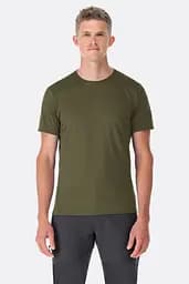 Футболка чоловіча Rab Force Tee Man XL Темно-оливковий