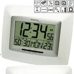 Годинник настінний Technoline WS8100 White/Silver (WS8100)