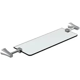 Полка стеклянная Imprese Cuthna stribro 160280, Хром