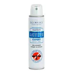 Средство от комаров, клещей и мошек DEZI Force Active 130 мл