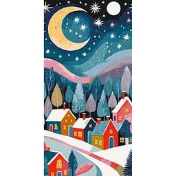 Картина за номерами "Зоряний затишок" Art Craft 11064-AC 40х80 см