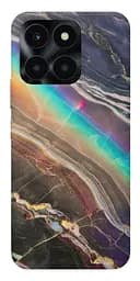 Чехол Demsky Радужный мрамор для Huawei Honor X6a