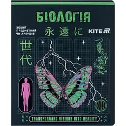 Набор тетрадей Kite Cyber Биология предметный 48 листов в клетку 10 шт. (K25-240-27)