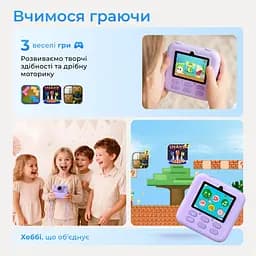 Дитячий фотоапарат миттєвого друку - мініатюра 8