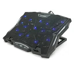 Охолоджувальна підставка для ноутбука до 17.3 дюйма IceCoorel K-12 15 fans 2500RPM - мініатюра 2