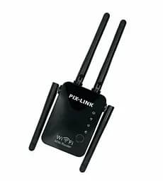 Ретранслятор-маршрутизатор Pix-Link X300R4 300Мбіт/с 2.4 ГГц Чорний (XNRWSW020403W 5542) - мініатюра 3