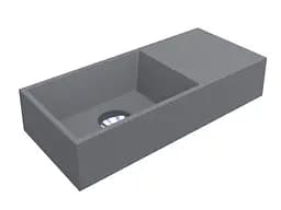 Умивальник Miraggio Copper 500 mirastone gray 0002476, Сірий - мініатюра 3