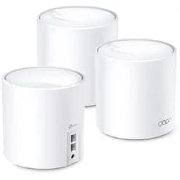 MESH-система TP-Link mesh Deco X20 AX1800 3Pcs White 802.11ax (DECO X20(3-PACK)) - мініатюра 2