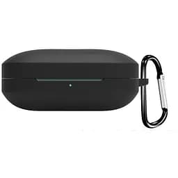 Чохол-накладка DK Silicone Candy Friendly з карабіном для OnePlus Buds Pro 2 (black)