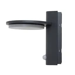 Світильник Brille настінний вуличний з датчиком руху IP54 PL-26/7W CW DGY MV - мініатюра 7