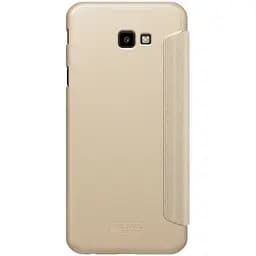 Чохол-книжка Nillkin Sparkle Leather Case Samsung Galaxy J4+ Gold - мініатюра 2
