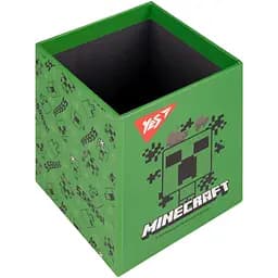 Стакан для письмового приладдя Yes Minecraft картон (708215) - мініатюра 2
