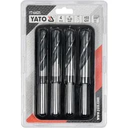 Набір свердел по металу Yato HSS 14-20 мм L=75/150 мм 4 шт. (YT-44625)