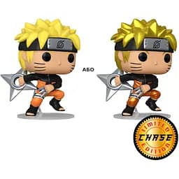 Ігрова фігурка Funko Pop! Naruto Shippuden Naruto Uzumaki з кунаями та cюрікеном (83804) - мініатюра 3