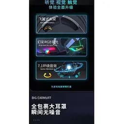 Навушники Onikuma Gaming with RGB LED X20 7.1 - мініатюра 2