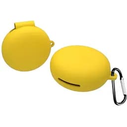 Чохол-накладка DK Silicone Candy Friendly із карабіном для Oppo Enco W31 (yellow)