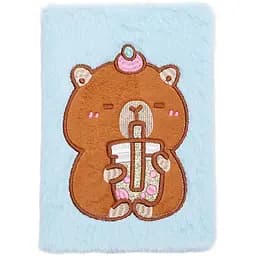 Блокнот А5 ZiBi Capybara 6 Kids Line плюшевий клітинка 80 аркушів (ZB.700020) - мініатюра 3