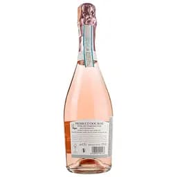 Вино ігристе Cielo e Terra Prosecco Rose Spumante Extra Dry DOC, рожеве, екстрасухе, 11%, 0,75 л - мініатюра 2